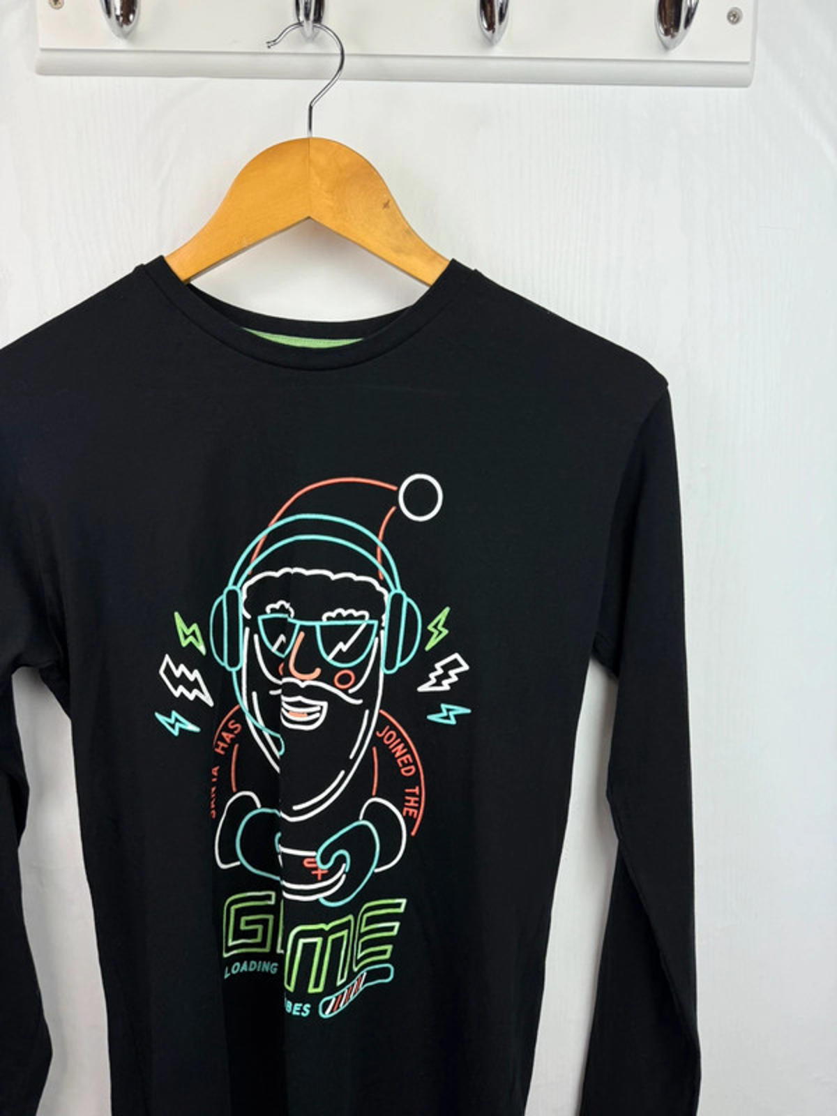 George Christmas Long Sleeve Top - Boys 14-15 Years