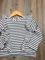 F&F White Striped Jumper - Girls 18-24 Months Little Ones Preloved. Preloved Kids & Children’s Gently Used Clothing. Second Hand Baby, Girls & Boys Clothes. UK Postage