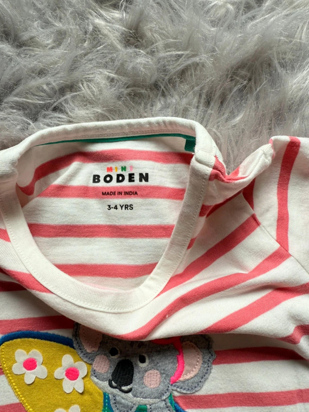 Nwot’s Ex-Boden Summer Surfing Koala Short Sleeve Top - Girls 3-4 Years Little Ones Preloved. Preloved Kids & Children’s Gently Used Clothing. Second Hand Baby, Girls & Boys Clothes. UK Postage