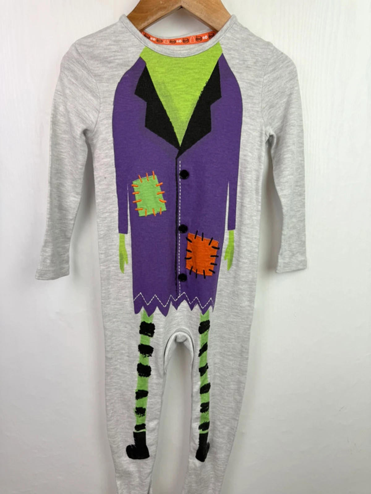 F&F Halloween Monster Sleepsuit - Boys 12-18 Months