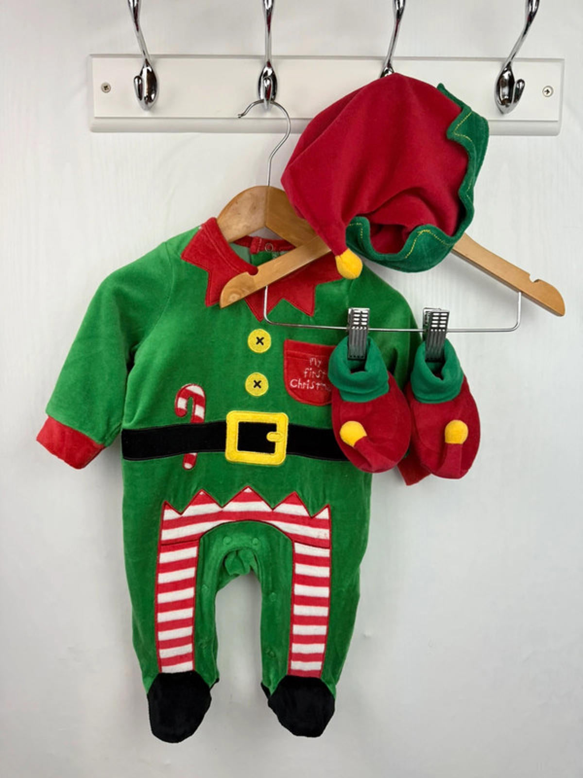 Pep & Co Christmas Elf Set - Unisex 0-3 Months