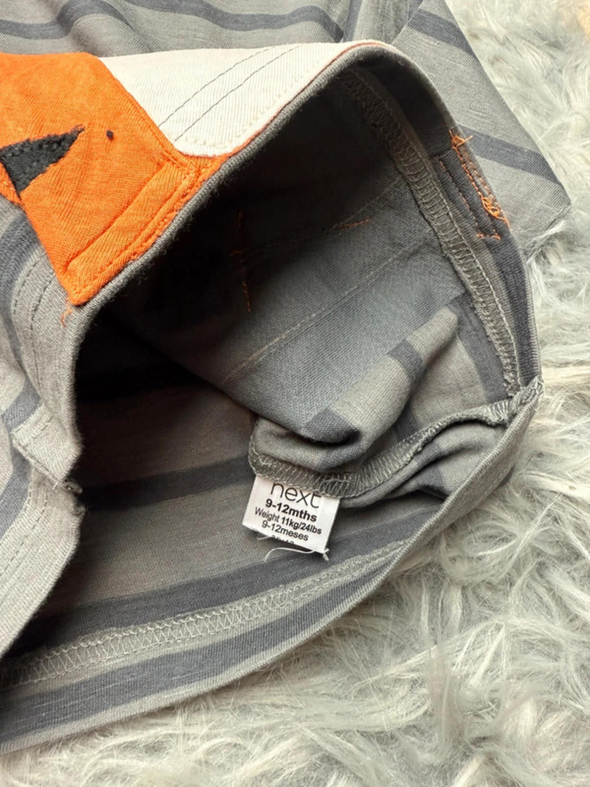 Nwot’s Ex-Next Grey Tiger Top - Boys 9–12 Months Little Ones Preloved. Preloved Kids & Children’s Gently Used Clothing. Second Hand Baby, Girls & Boys Clothes. UK Postage