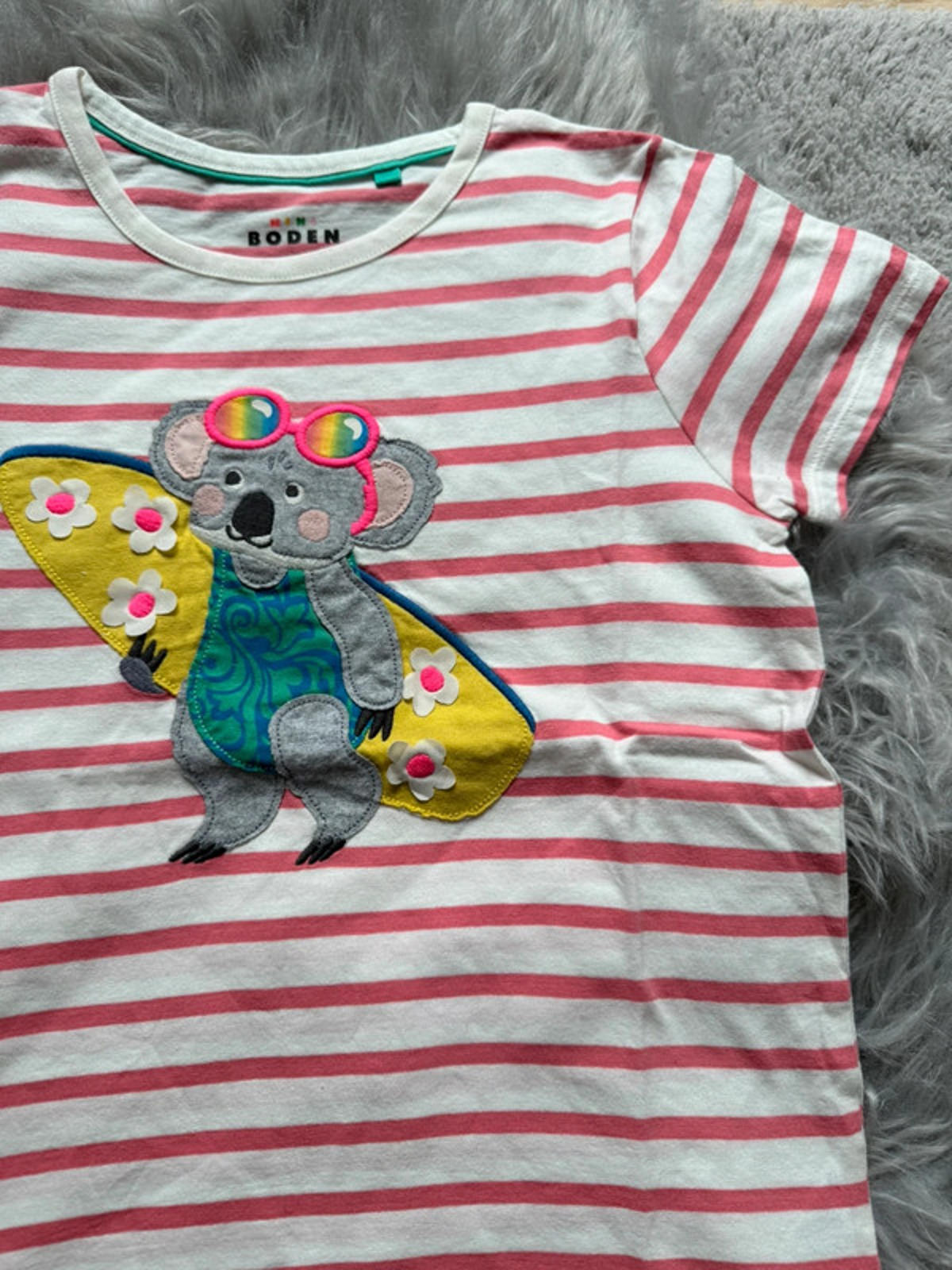Nwot’s Ex-Boden Summer Koala Short Sleeve Top - Girls 9-10 Years Little Ones Preloved. Preloved Kids & Children’s Gently Used Clothing. Second Hand Baby, Girls & Boys Clothes. UK Postage