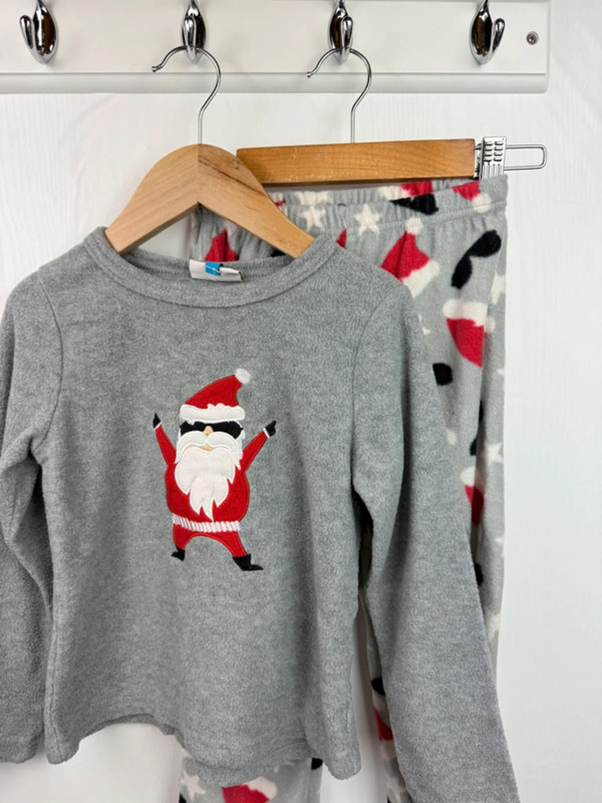 Hullabaloo Santa Pyjamas - Unisex 5-6 Years