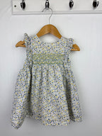 Matalan Floral Shirred Dress - Girls 9-12 Months