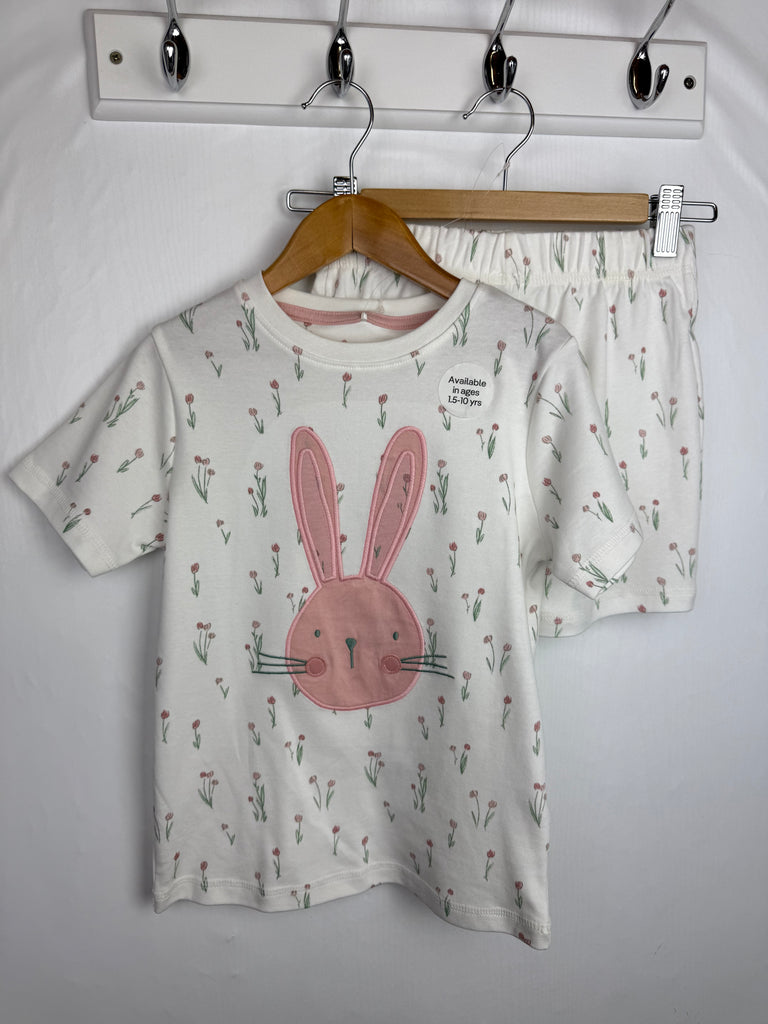 NWOT's George Bunny Pyjama Set - Girls 6-7 Years Little Ones Preloved Second Hand Baby, Girls & Boys Clothes. UK Postage