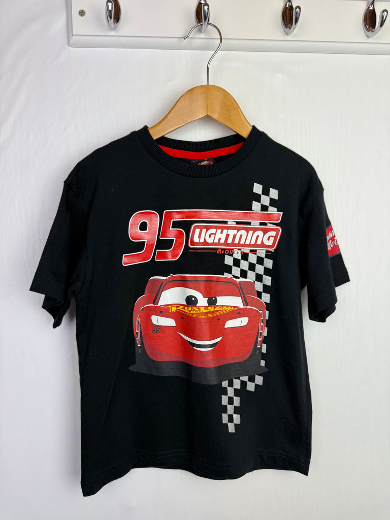 F&F Disney Lightning Mcqueen Top - Boys 4-5 Years Little Ones Preloved Second Hand Baby, Girls & Boys Clothes. UK Postage