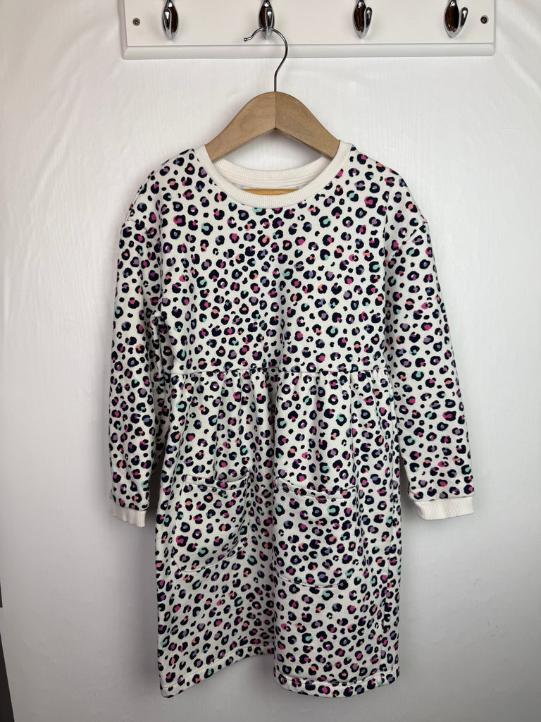 Nutmeg Animal Print Dress - Girls 6-7 Years Little Ones Preloved Second Hand Baby, Girls & Boys Clothes. UK Postage