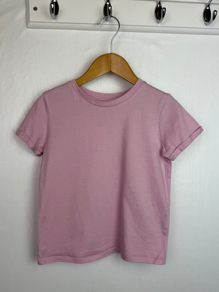 George Pink Short Sleeve Top - Girls 3-4 Years Little Ones Preloved Second Hand Baby, Girls & Boys Clothes. UK Postage