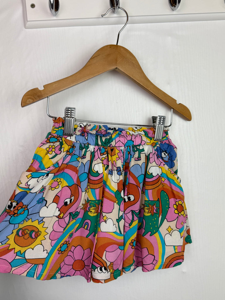 Next Floral Lined Skirt - Girls 12-18 Months Little Ones Preloved Second Hand Baby, Girls & Boys Clothes. UK Postage