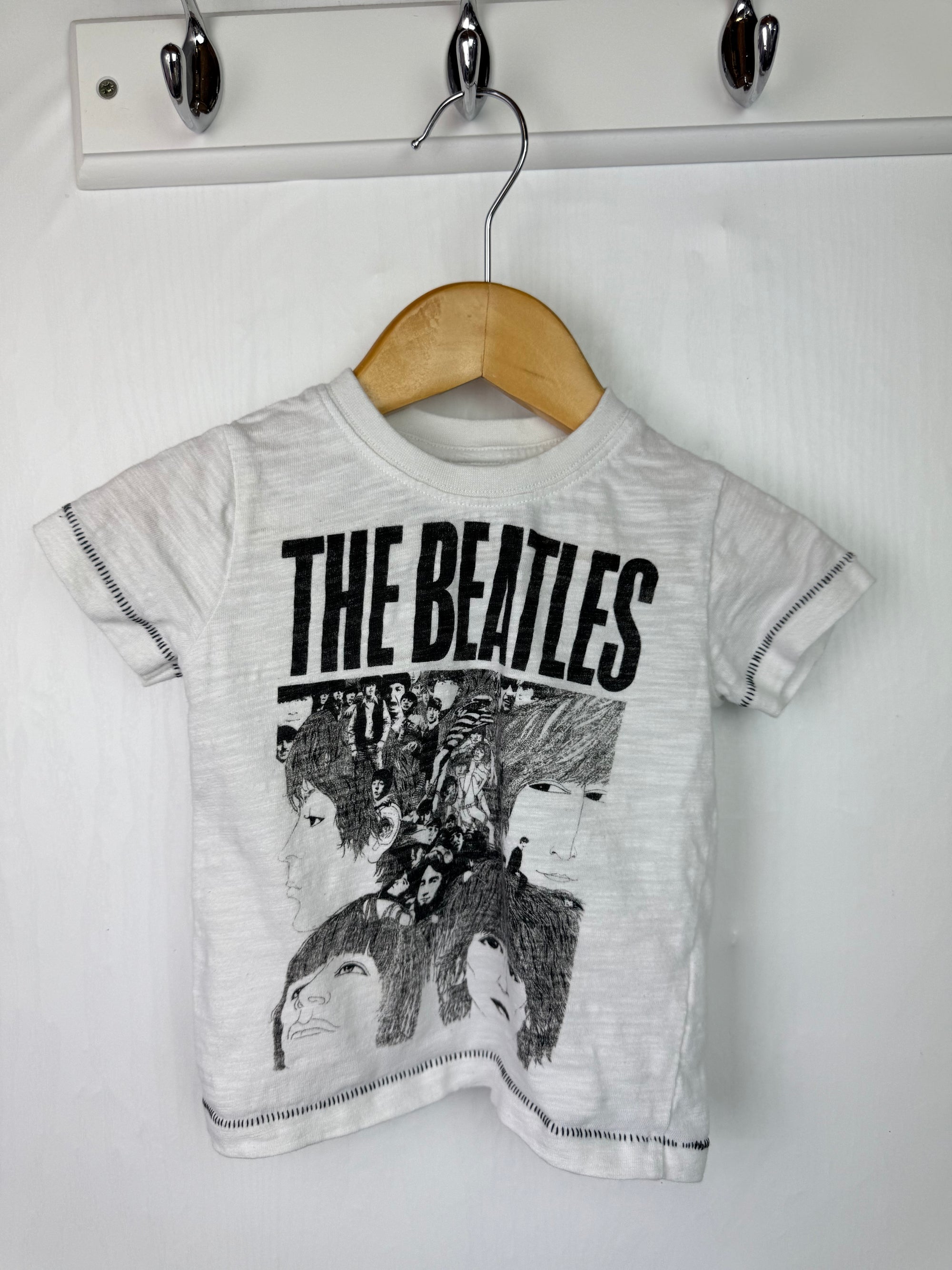 Next Beatles Short Sleeve Top - Boys 3-6 Months