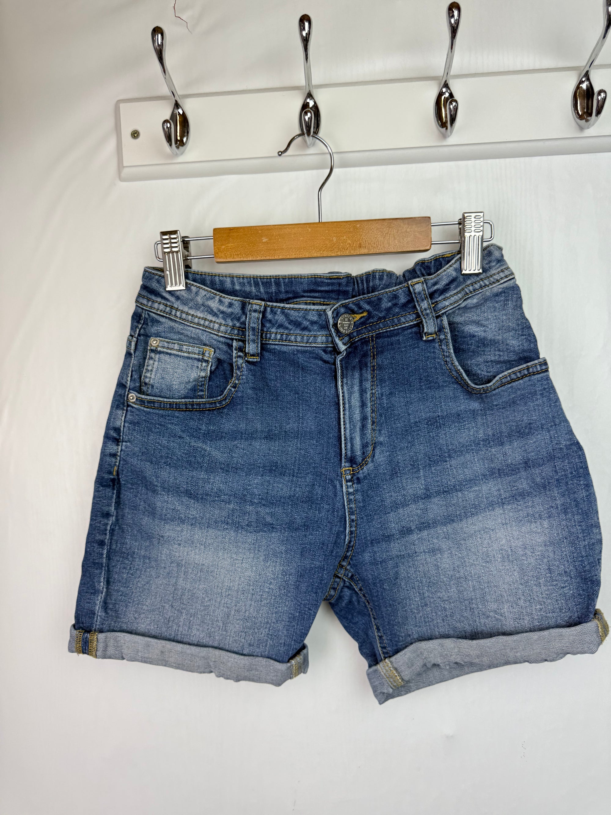 M&S Blue Denim Jeans - Girls 12-13 Years Little Ones Preloved. Preloved Kids & Children’s Gently Used Clothing. Second Hand Baby, Girls & Boys Clothes. UK Postage