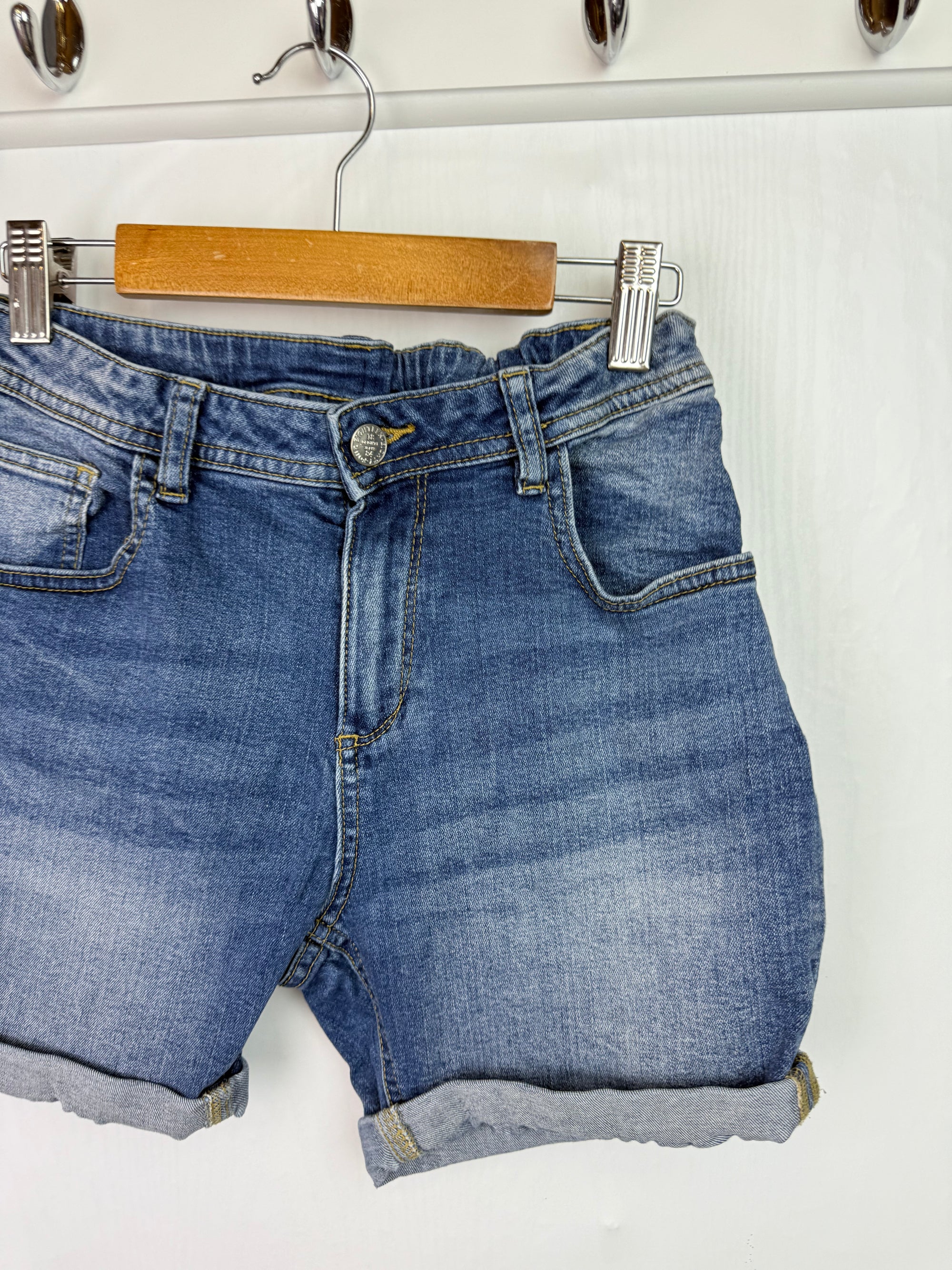 M&S Blue Denim Jeans - Girls 12-13 Years Little Ones Preloved. Preloved Kids & Children’s Gently Used Clothing. Second Hand Baby, Girls & Boys Clothes. UK Postage