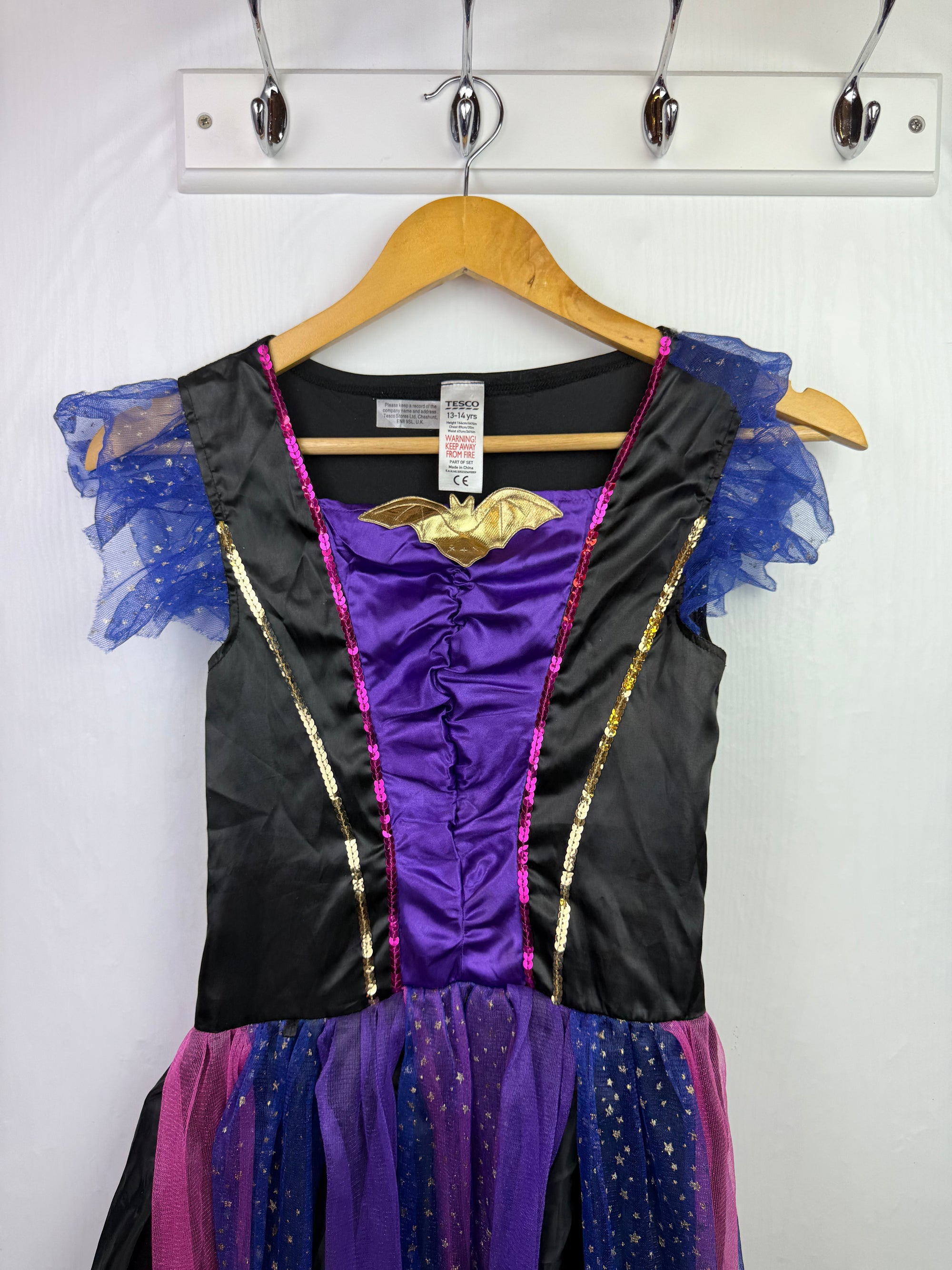 Tesco Halloween Witch Dress - Girls 13-14 Years