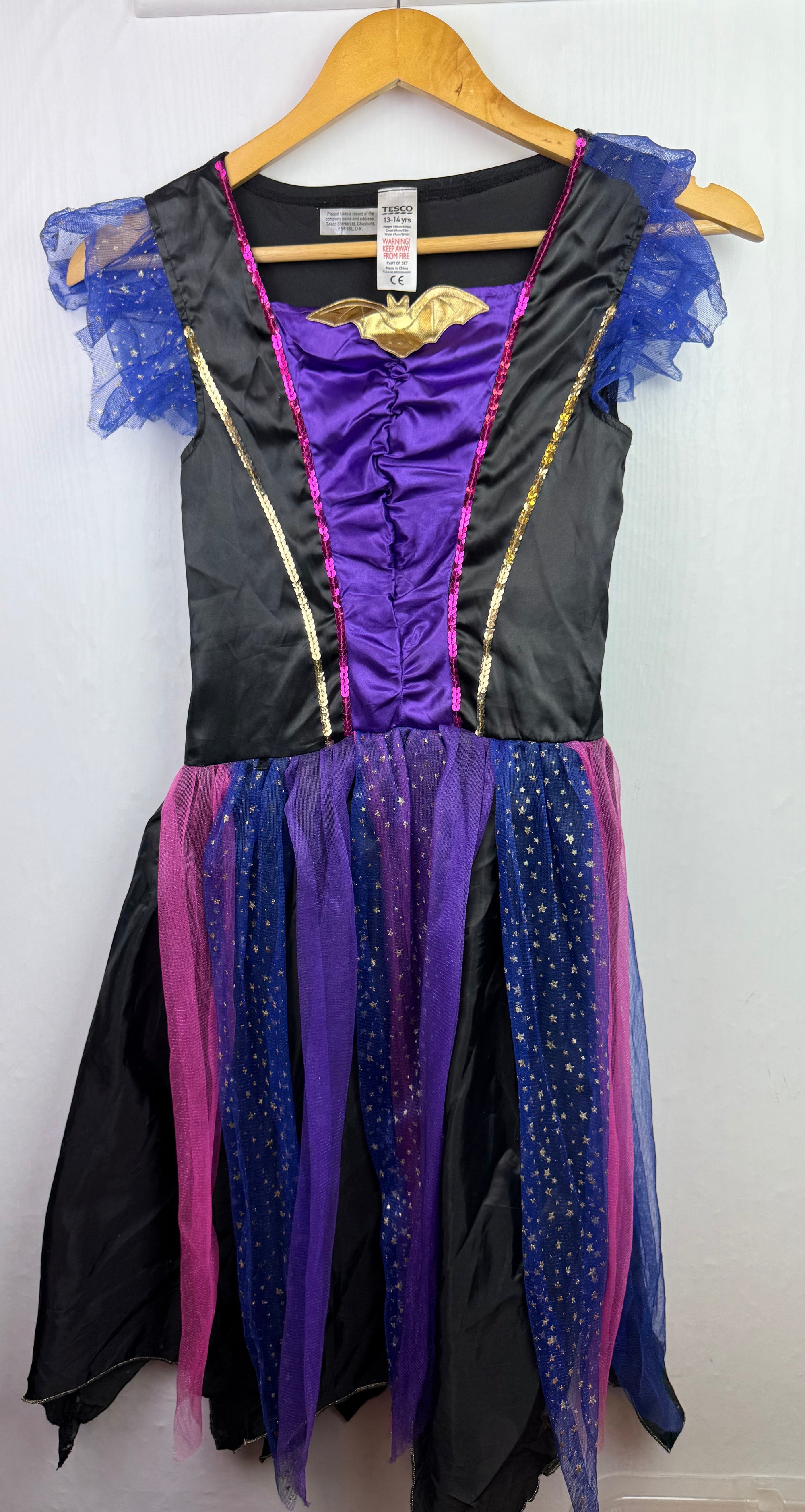 Tesco Halloween Witch Dress - Girls 13-14 Years