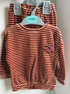 NEW Ex M*S Crocodile Velour Outfit - Baby Boys 9-12 Months
