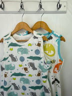 NEW Mosebears 100% Cotton Sleeping Bags - Unisex 6-12 Months