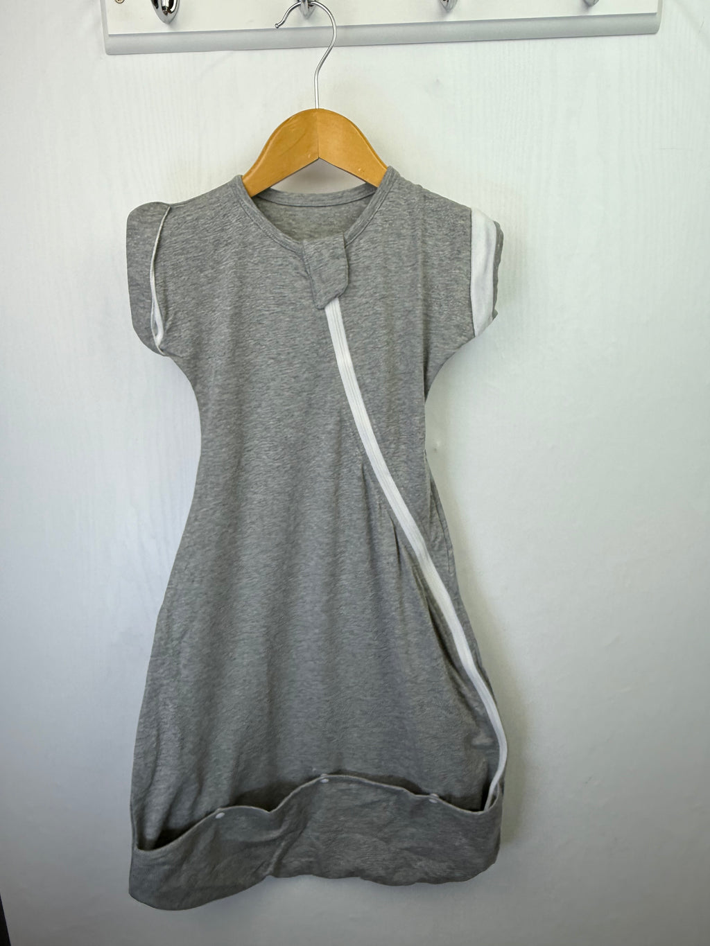 Duomiaomiao Grey Swaddle 1 Tog - Unisex 3-6 Months