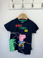 New George Pig Short Sleeve Top - Boys 2-3 Years