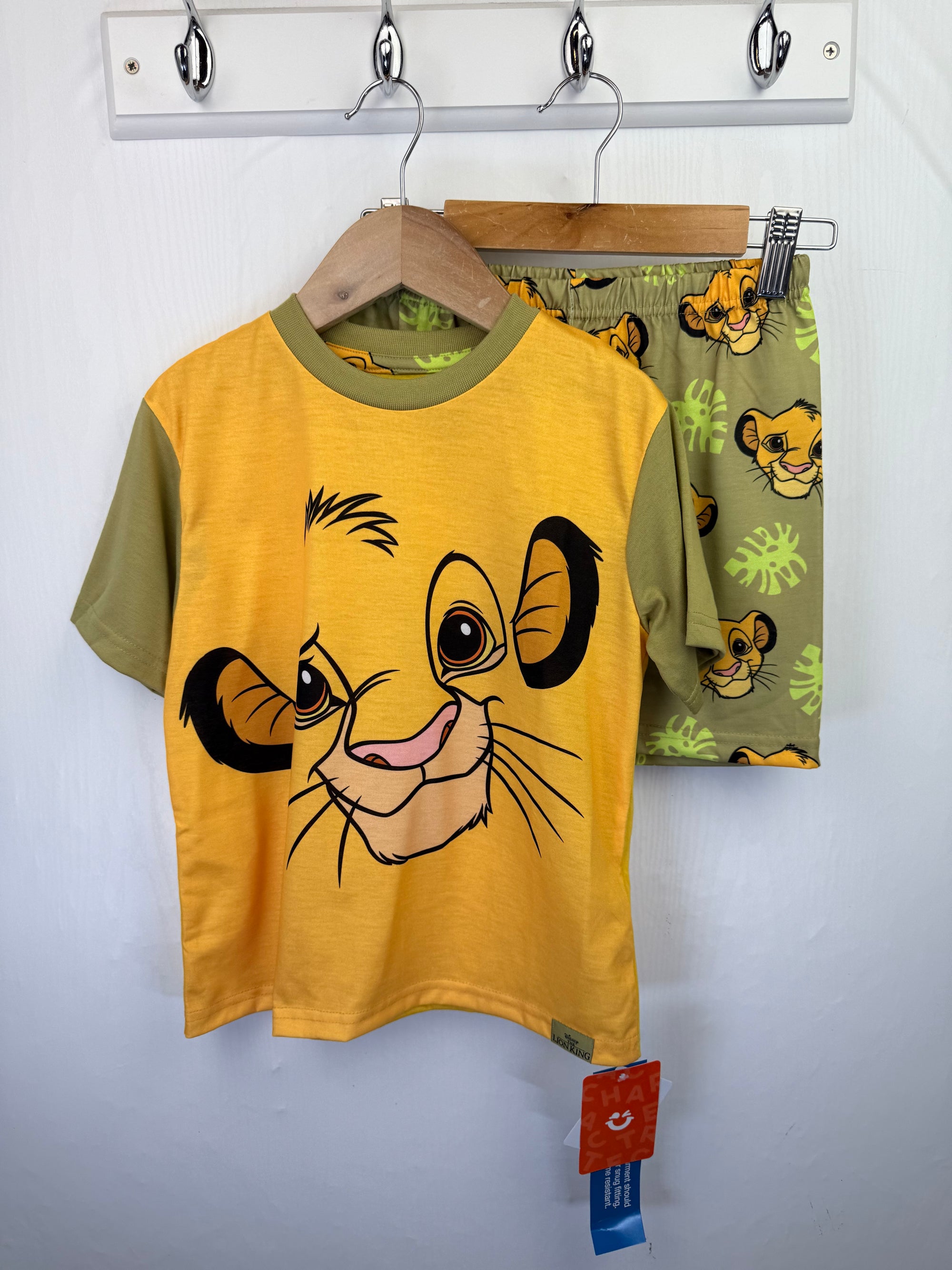 NEW Disney Lion King Pyjama Set - Boys 5-6 Years