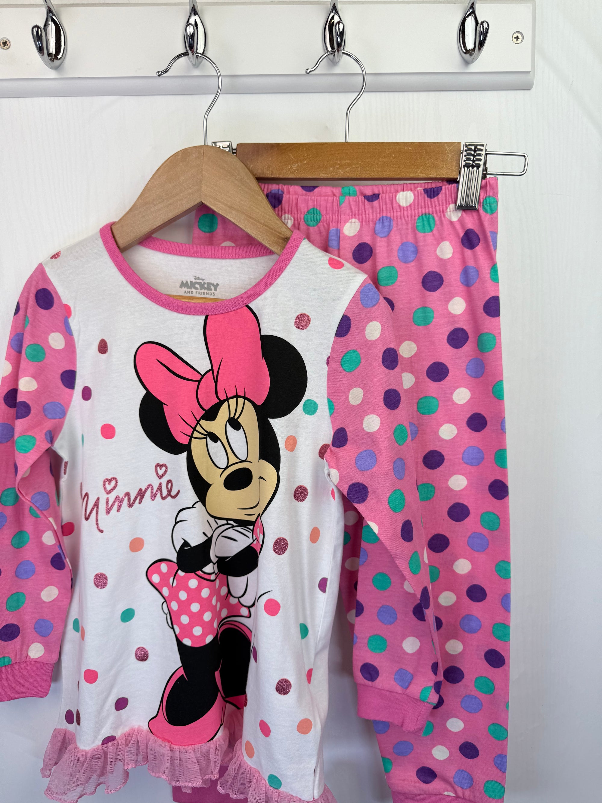 NEW Minnie Mouse Pyjama Set - Girls 3-4 Years