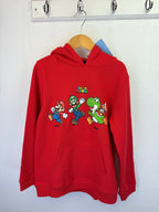 NEW Super Mario Red Hoodie - Boys 6-7 Years