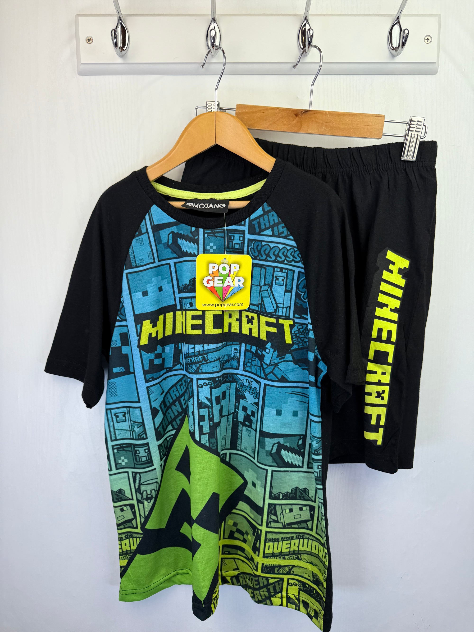 NEW Minecraft Pyjama Set - Boys 11-12 Years