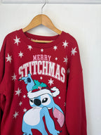 Primark Disney Stitch Christmas Jumper - Girls 9-10 Years