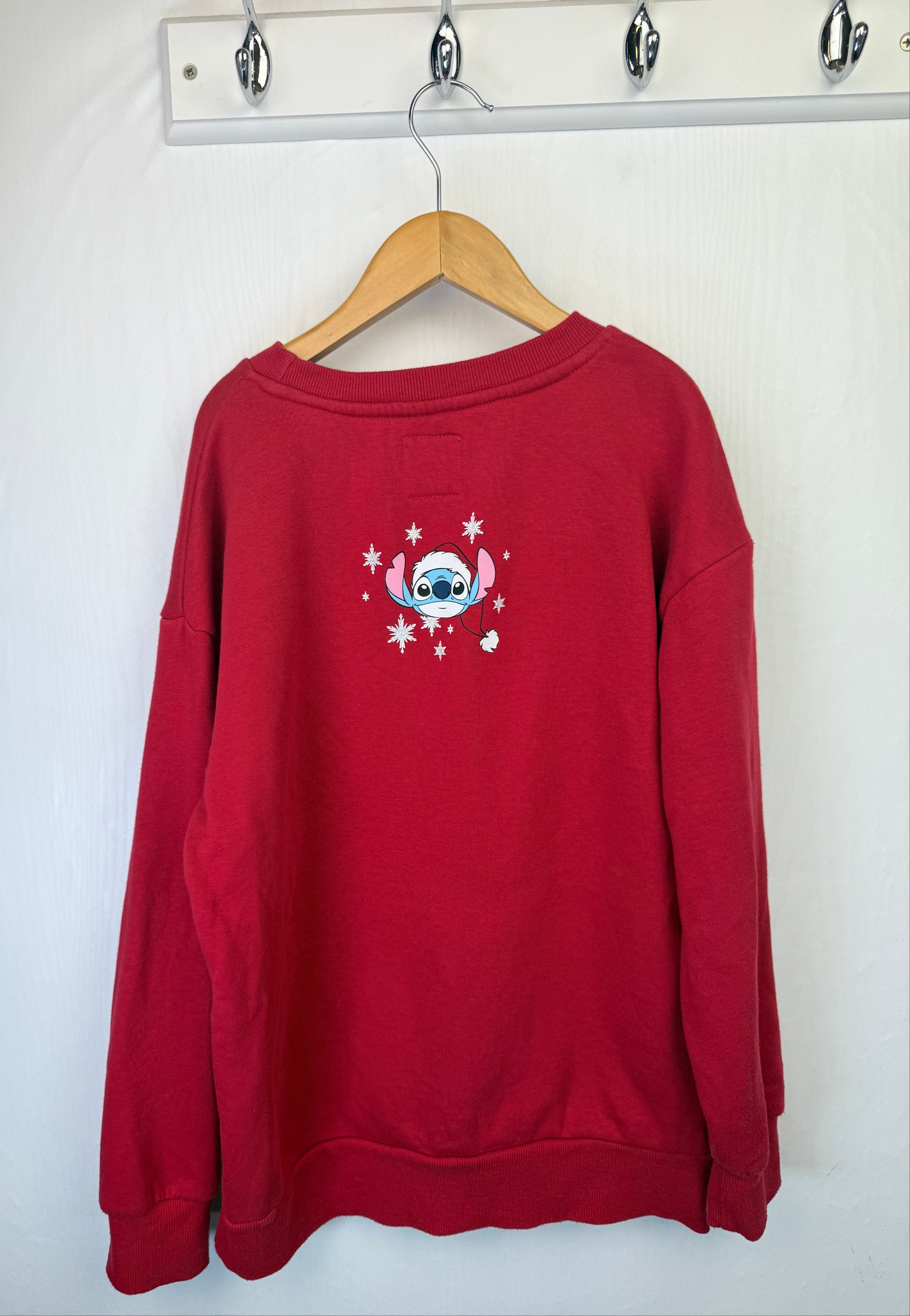 Primark Disney Stitch Christmas Jumper - Girls 9-10 Years
