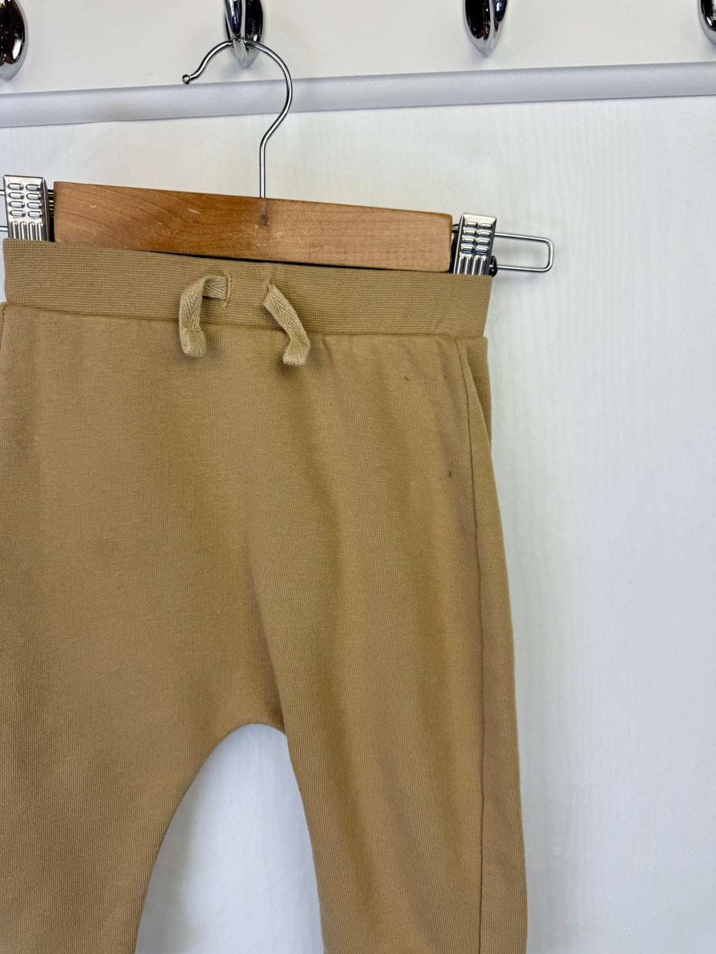 TU Brown Jogging Bottoms - Boys 6-9 Months