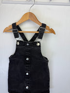 Primark Denim Dungaree Dress - Girls 12-18 Months