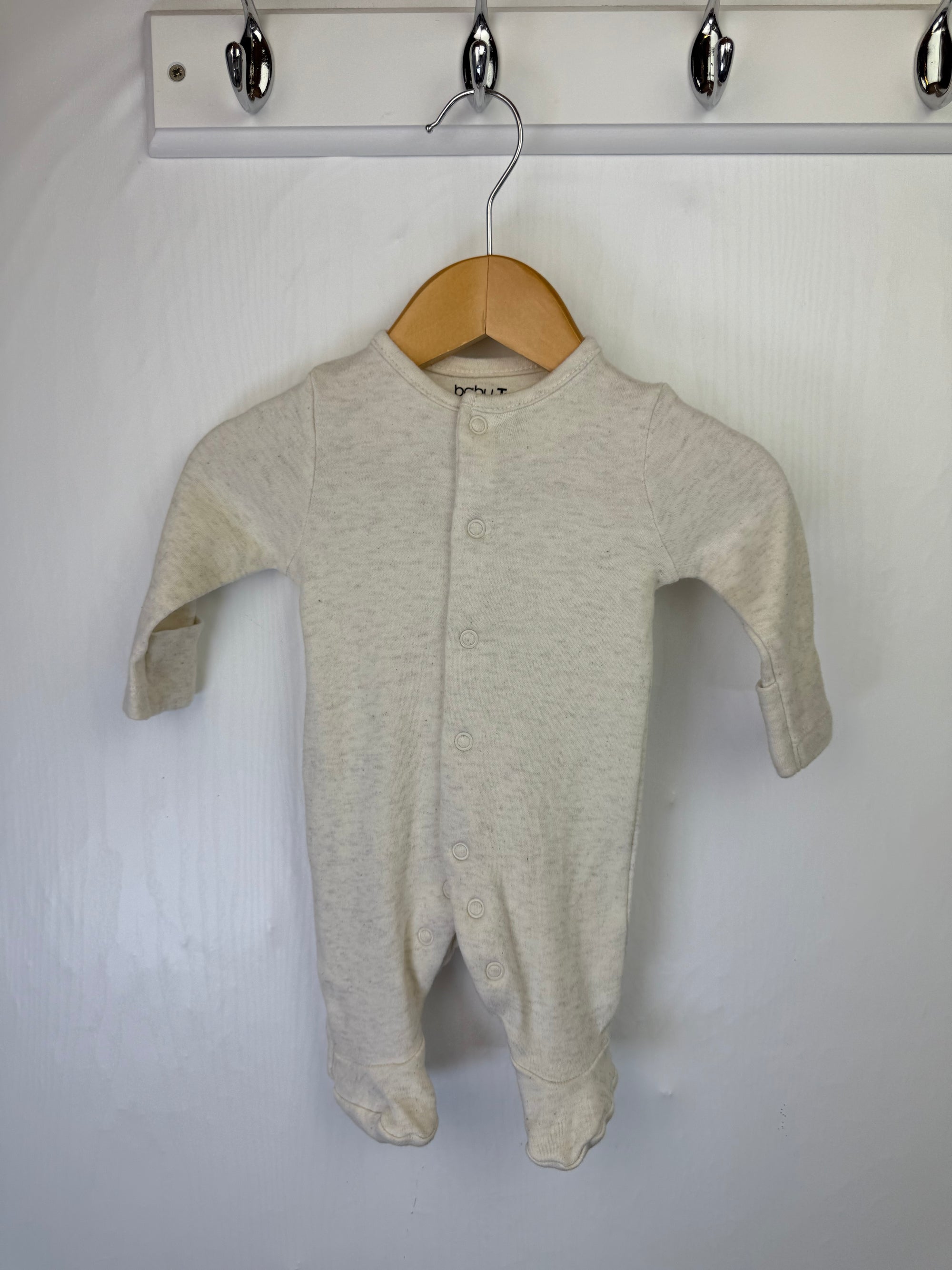 TU Speckled Beige Sleepsuit - Unisex Newborn