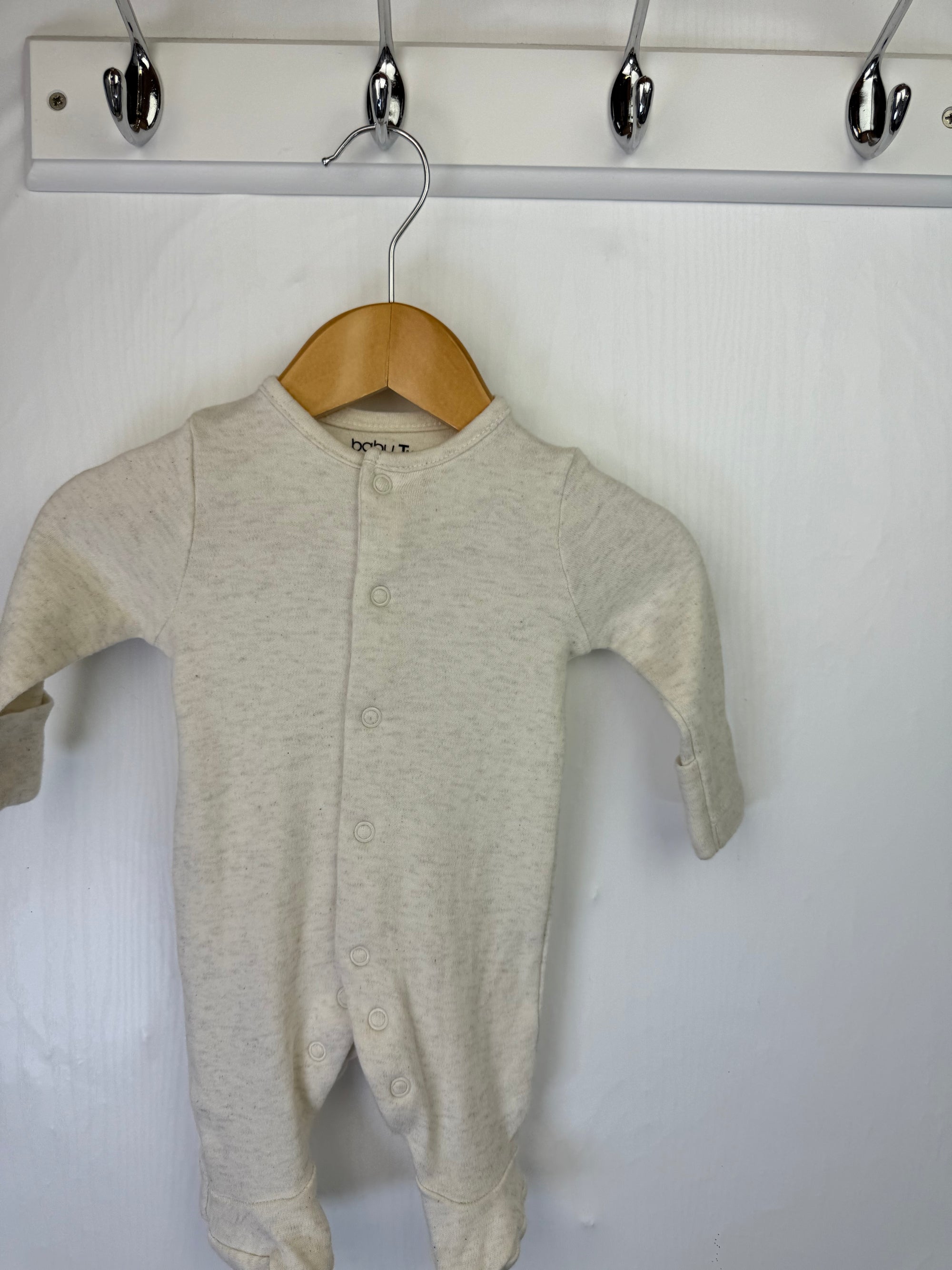 TU Speckled Beige Sleepsuit - Unisex Newborn