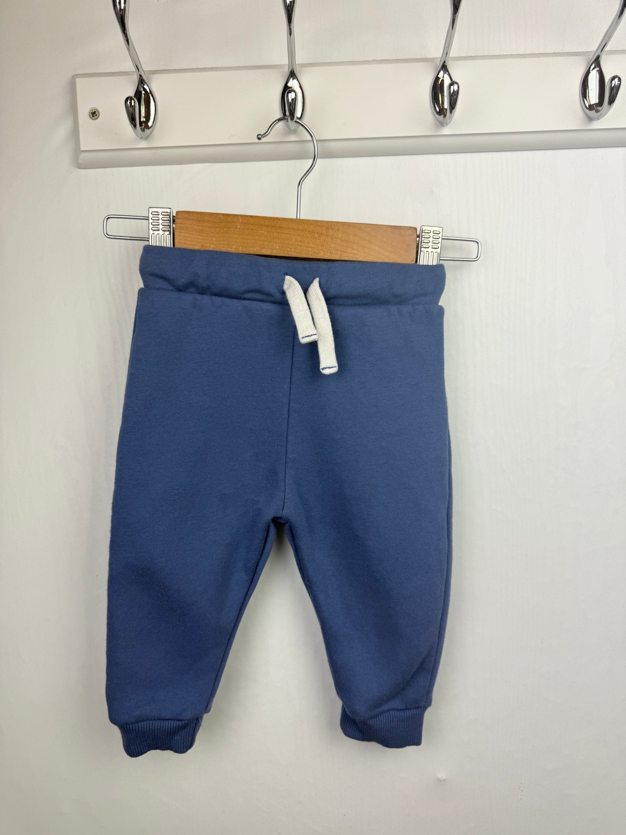 F&F Blue Jogging Bottoms - Boys 6-9 Months