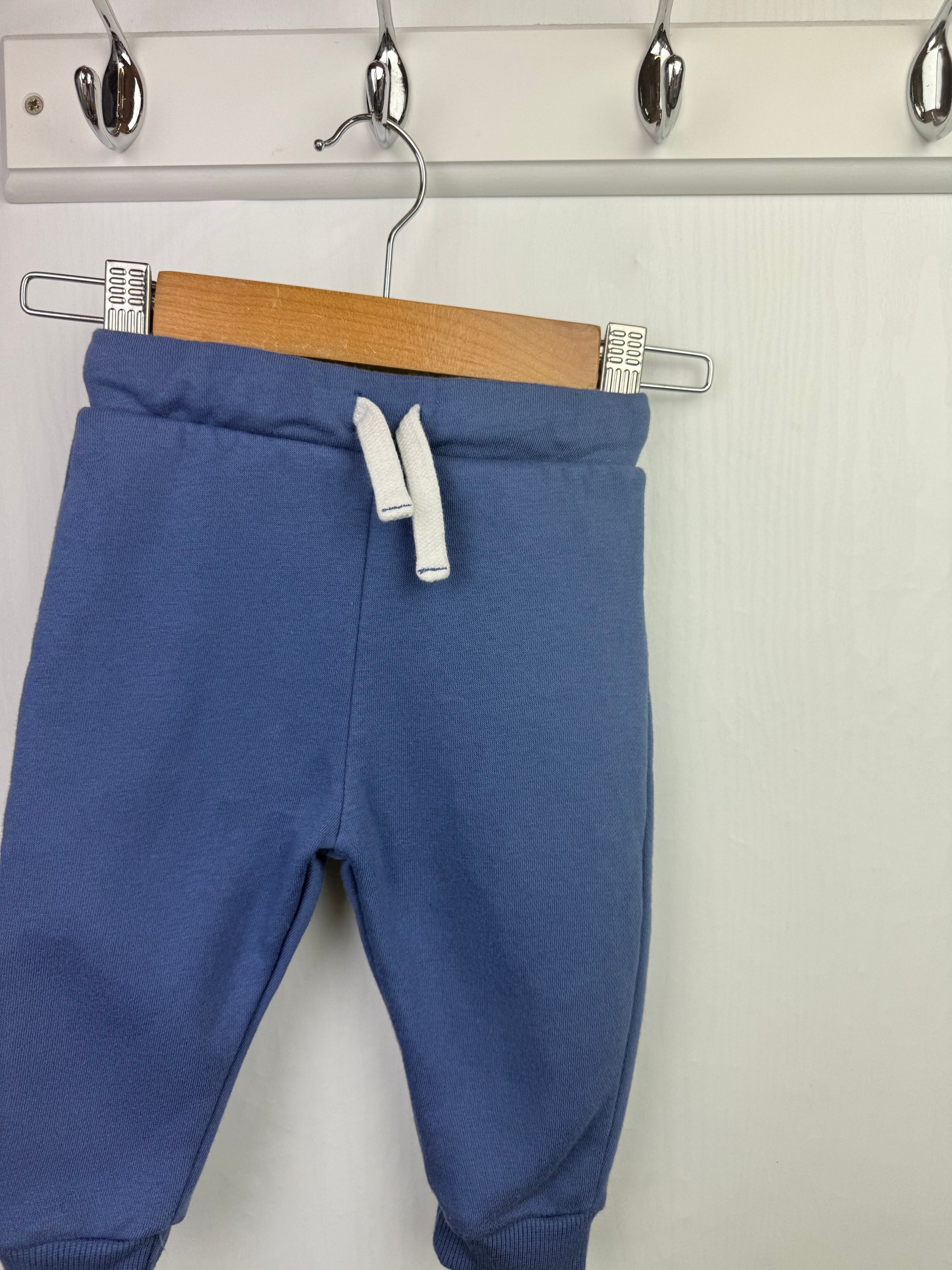 F&F Blue Jogging Bottoms - Boys 6-9 Months