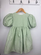 M&S Special Occasion Puff Sleeve Dress - Girls 4-5 Years