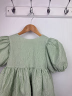 M&S Special Occasion Puff Sleeve Dress - Girls 4-5 Years