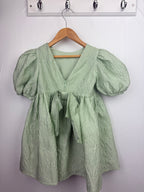 M&S Special Occasion Puff Sleeve Dress - Girls 4-5 Years
