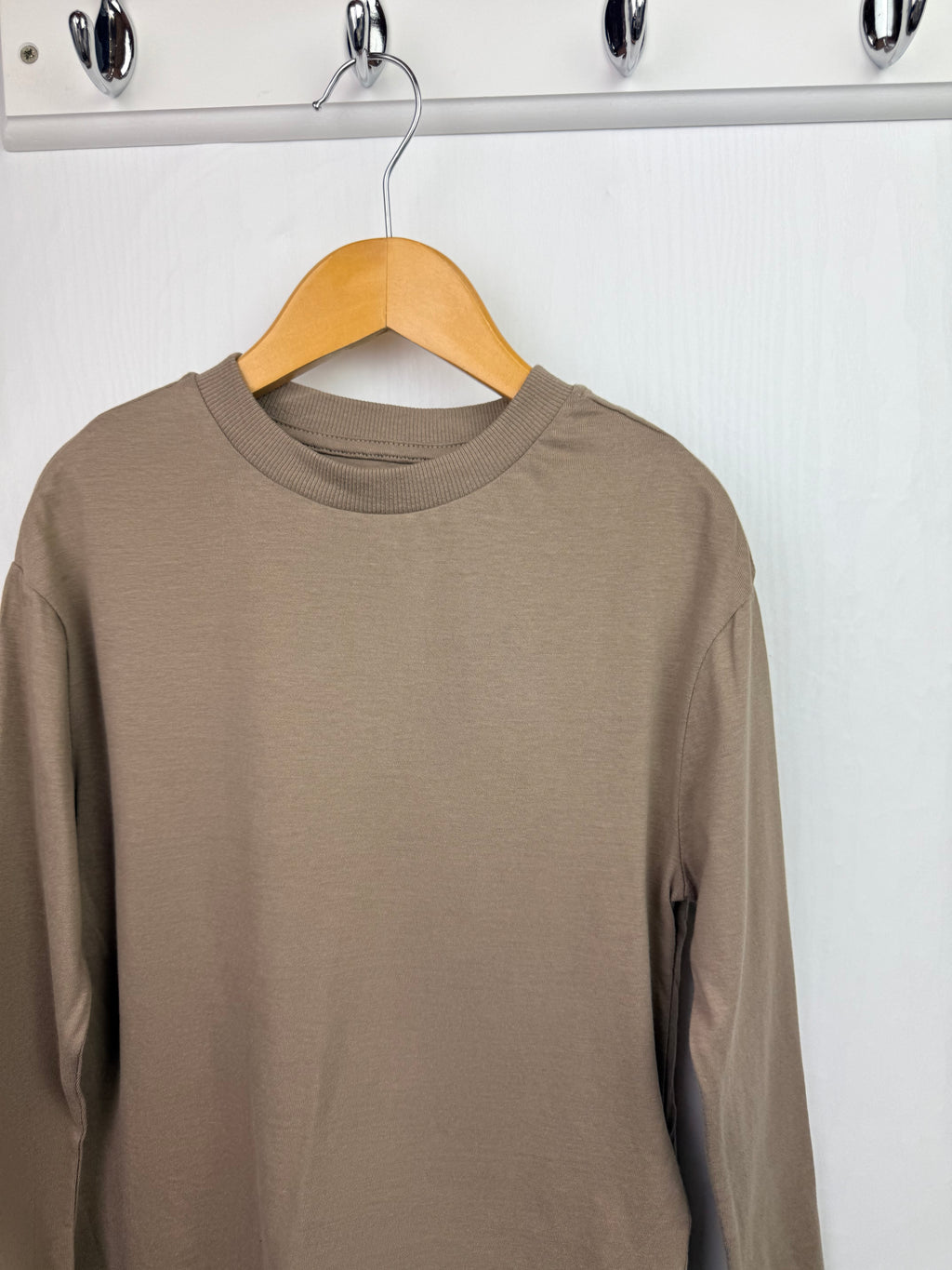 M&S Brown Long Sleeve Top - Boys 4-5 Years