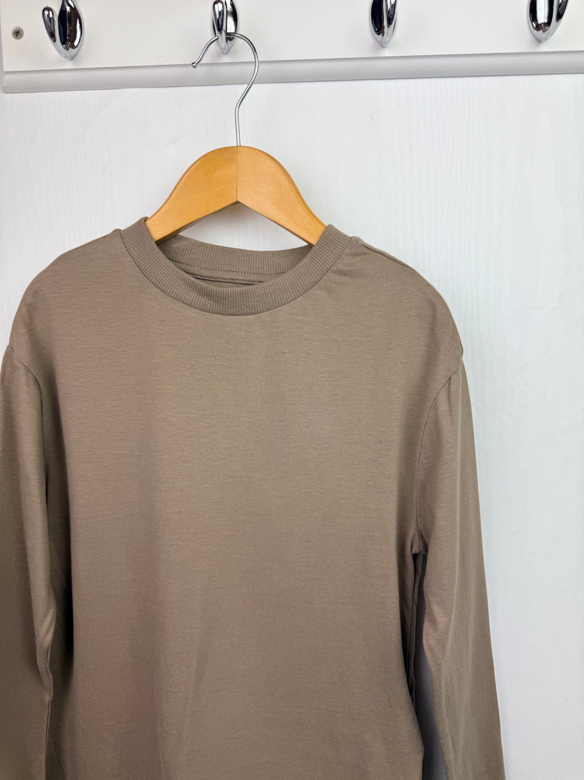M&S Brown Long Sleeve Top - Boys 4-5 Years