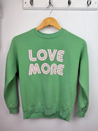 F&F Green Love More Sweater - Girls 11-12 Years