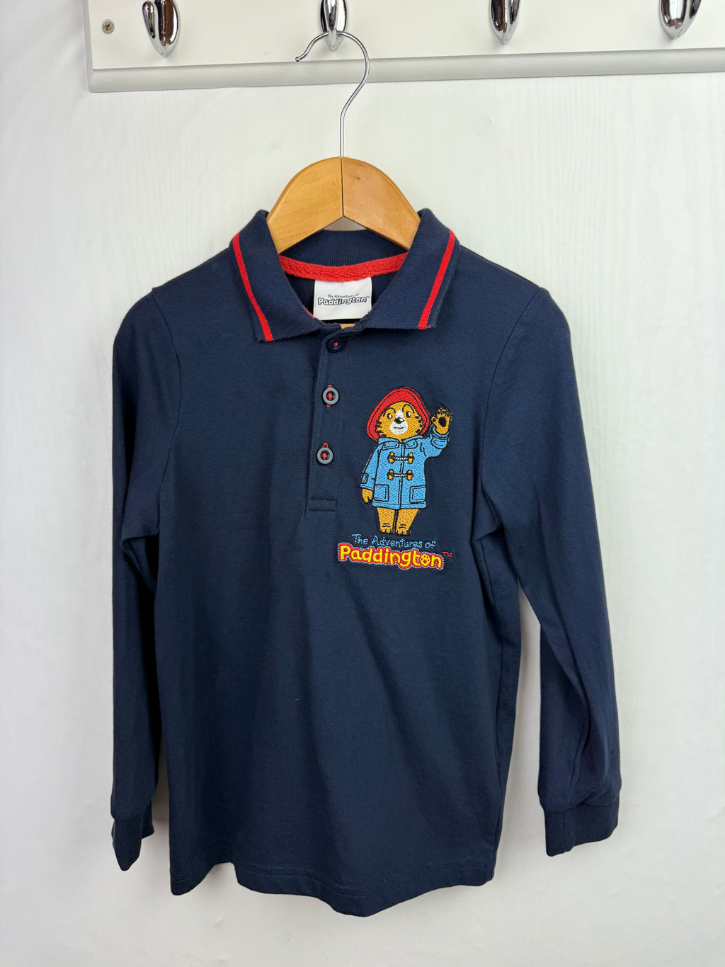 TU Navy Paddington Long Sleeve Top - Boys 3-4 Years