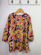 Next Floral Long Sleeve Dress - Girls 4-5 Years