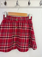 Nutmeg Red Checked Skirt - Girls 4-5 Years
