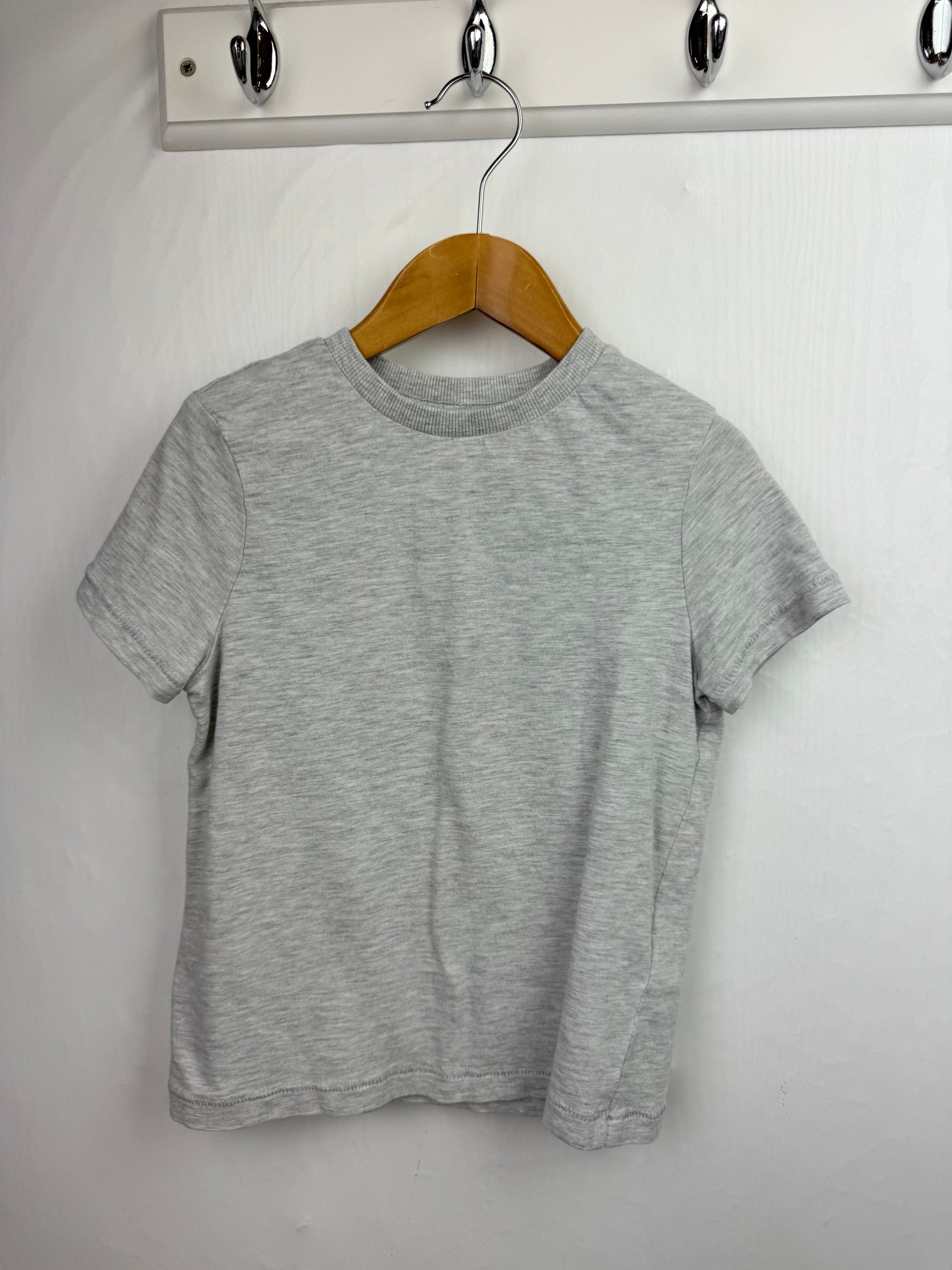 M&S Grey Short Sleeve Top - Boys 4-5 Years