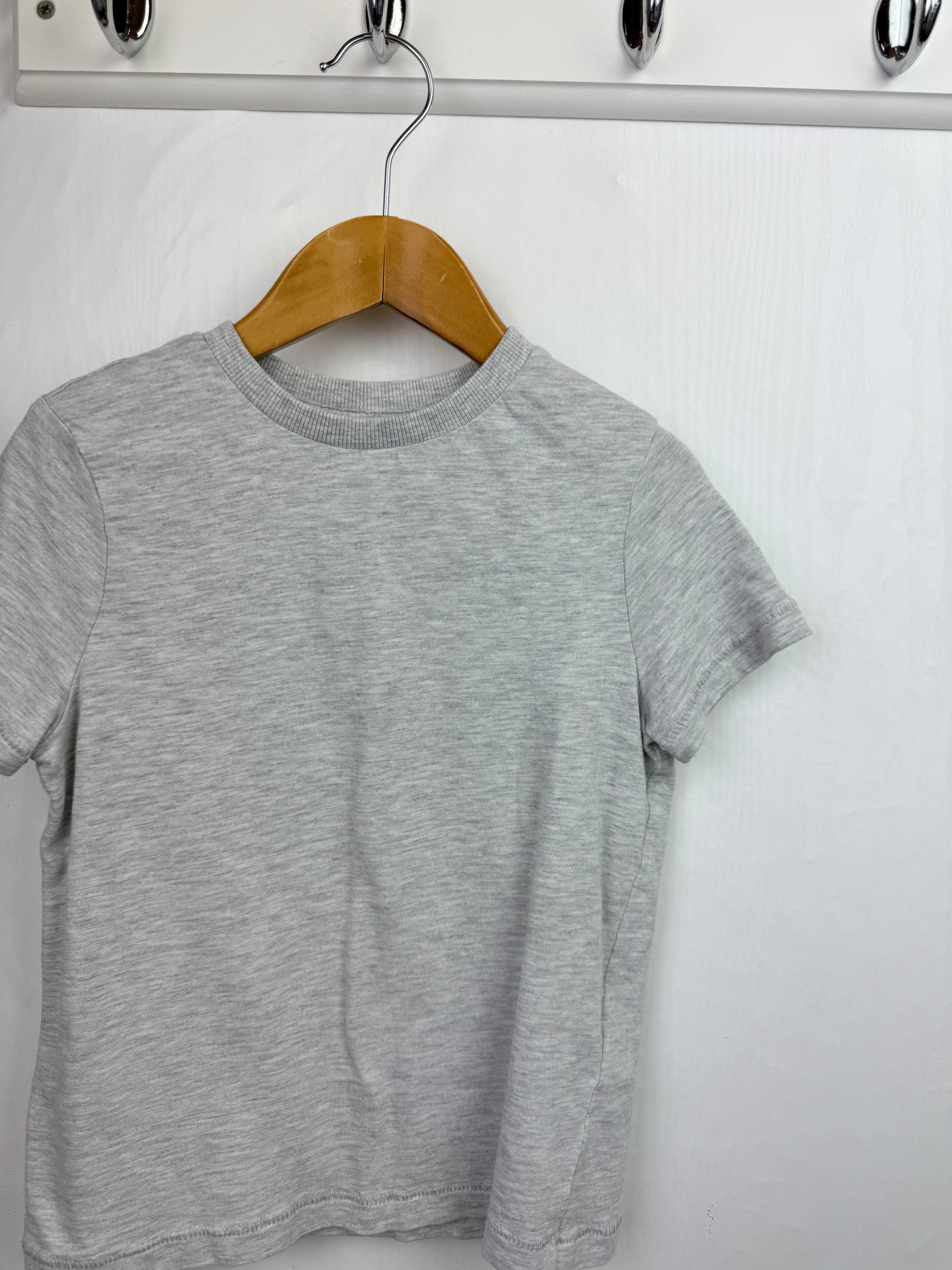 M&S Grey Short Sleeve Top - Boys 4-5 Years