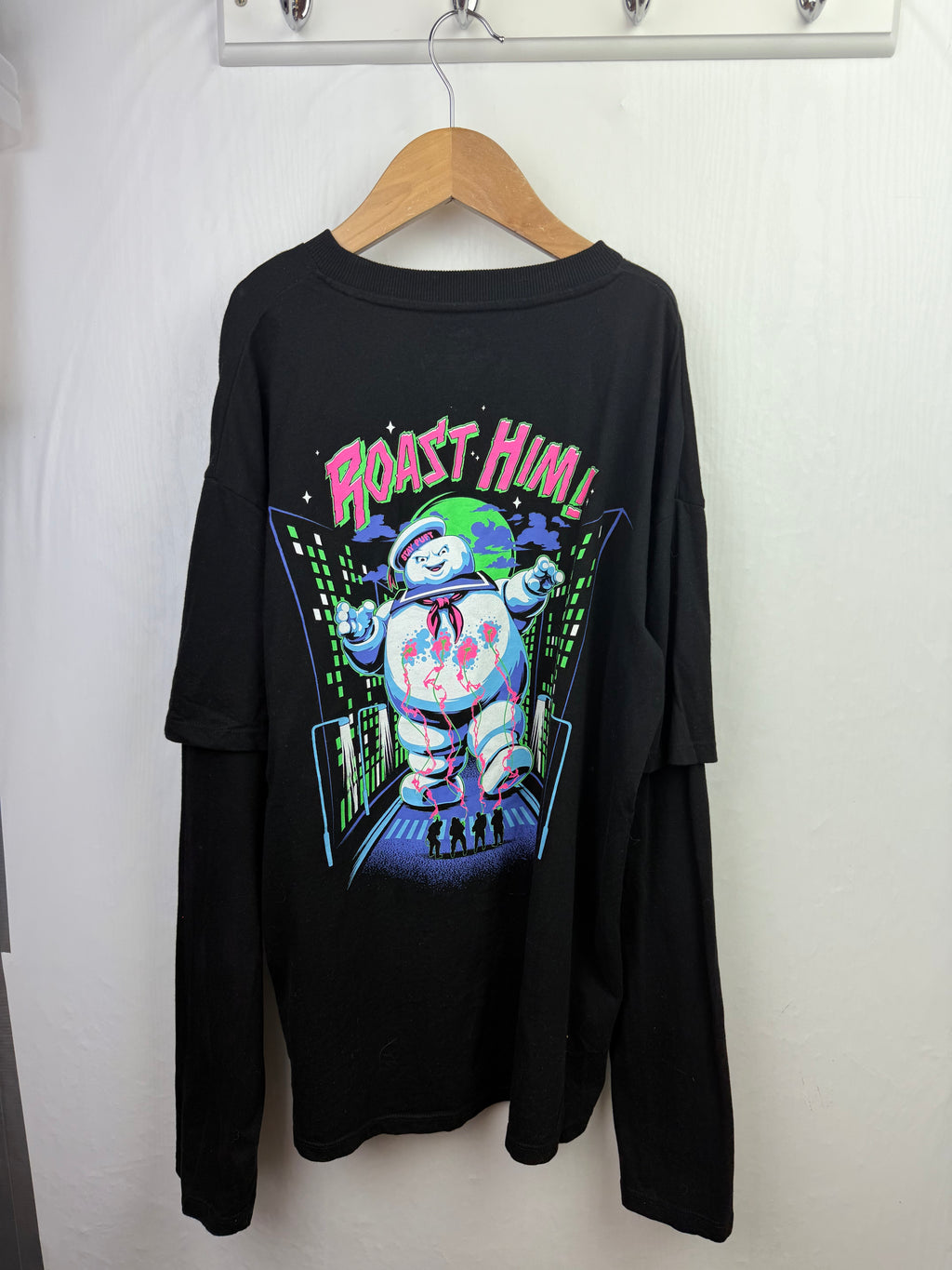 M&S Ghost Busters Long Sleeve Top - Boys 13-14 Years