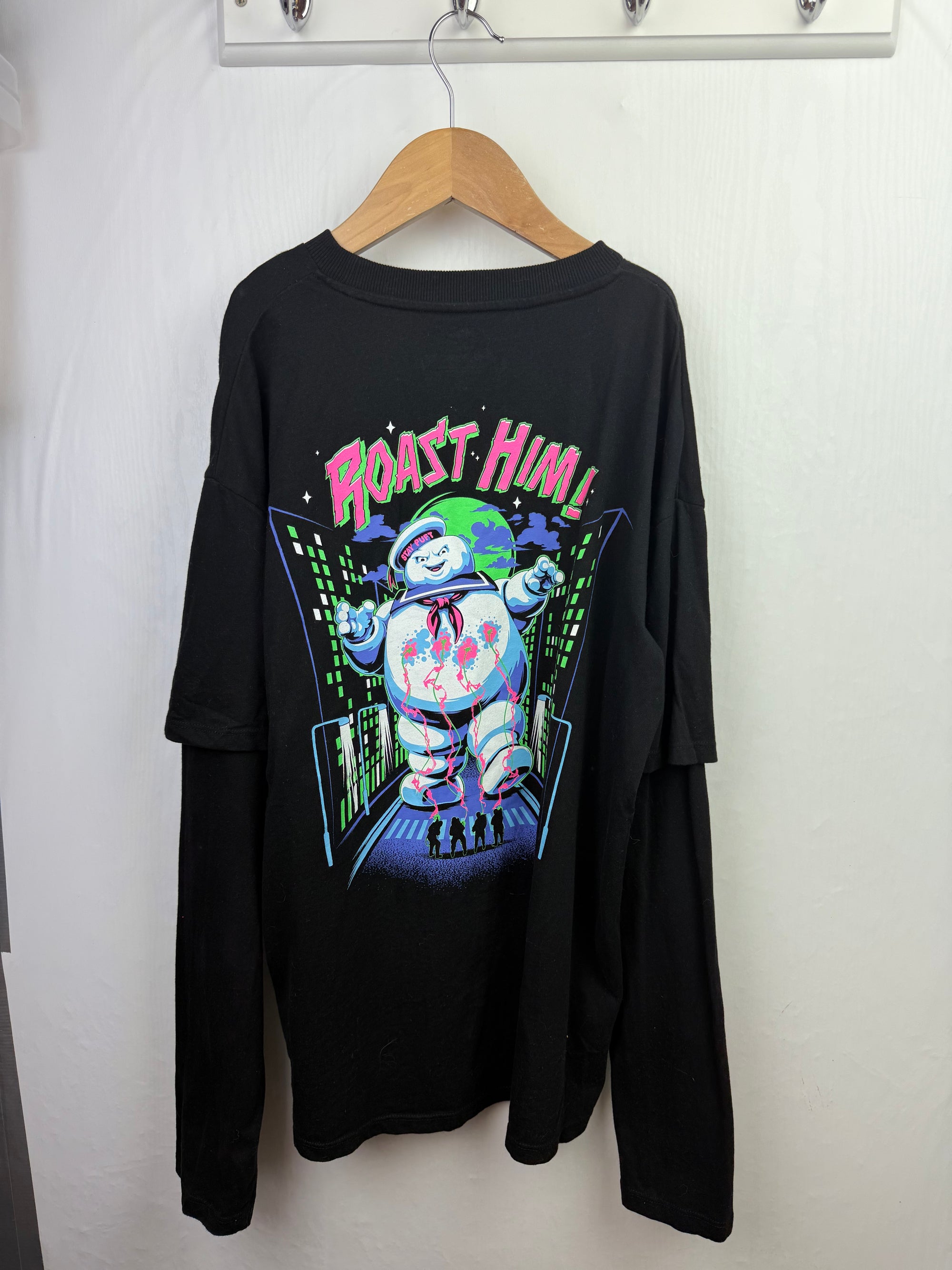 M&S Ghost Busters Long Sleeve Top - Boys 13-14 Years