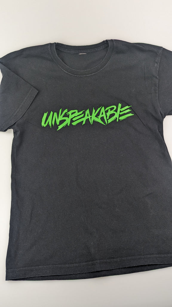 Black Unbreakable T-Shirt 10-11 Years Unbranded Used, Preloved, Preworn & Second Hand Baby, Kids & Children's Clothing UK Online. Cheap affordable. Brands including Next, Joules, Nutmeg, TU, F&F, H&M.