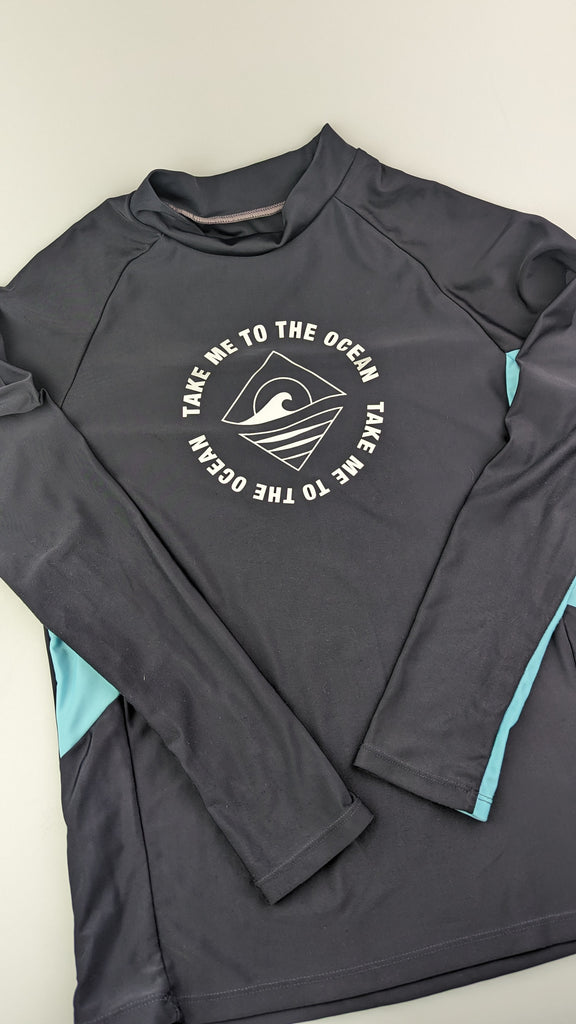 Take me to the ocean Swim Top 12-13 Years Primark Used, Preloved, Preworn & Second Hand Baby, Kids & Children's Clothing UK Online. Cheap affordable. Brands including Next, Joules, Nutmeg, TU, F&F, H&M.